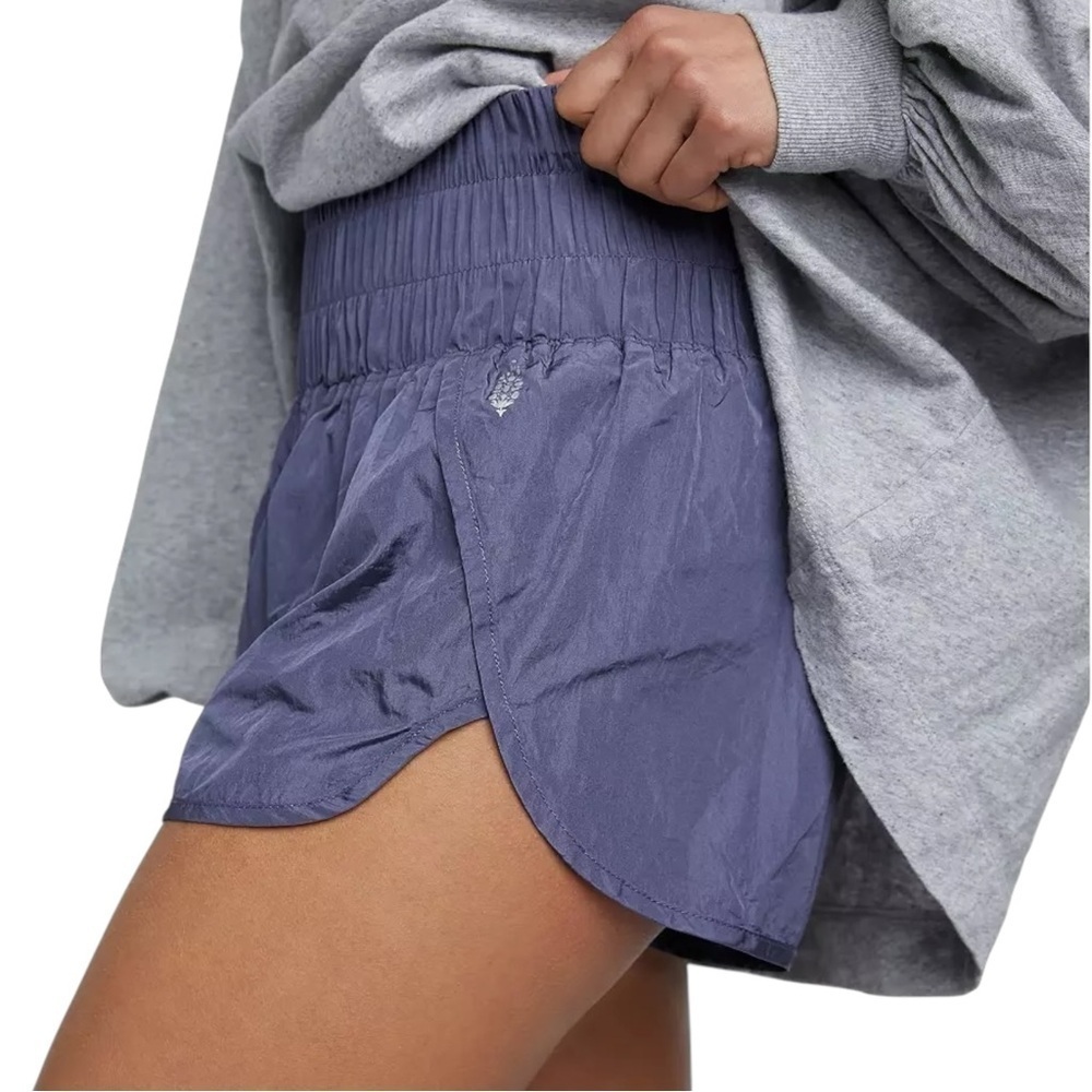Free People Movement Deep Sea Purple The Way Home Shorts Womens S